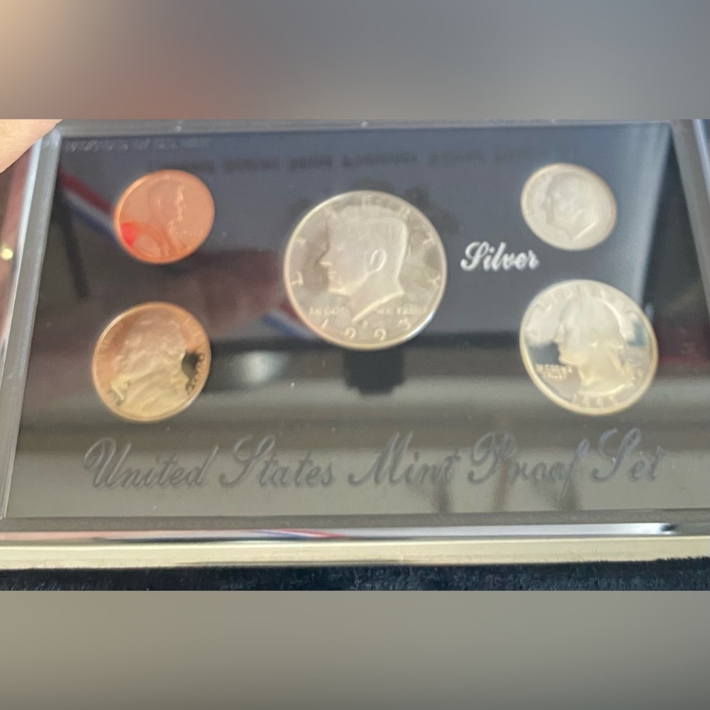 1993 Premier United States Mint Silver Proof Set with Case - Picture 7 of 15